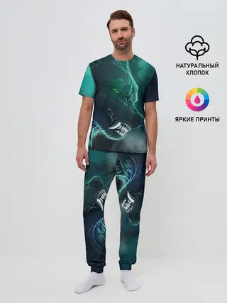Мужская пижама с брюками / ВОЛЧИЙ ОСКАЛ