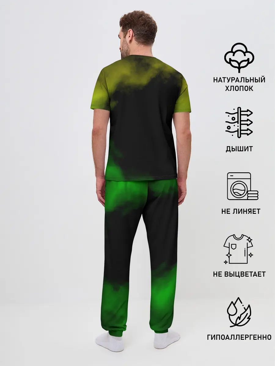 Мужская пижама с брюками / Иноске Зеницу Танджиро