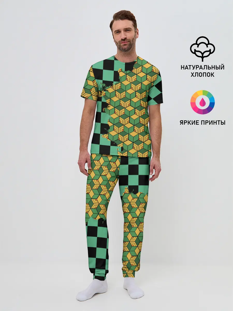 Мужская пижама с брюками / ТАНДЖИРО И ТОМИОКА