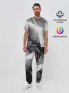 Мужская пижама с брюками / Минимализм
