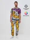 Мужская пижама с брюками / АБСТРАКТ