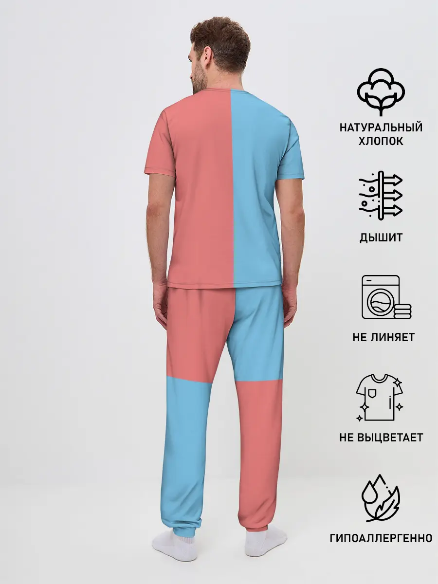 Мужская пижама с брюками / CAPHEAD