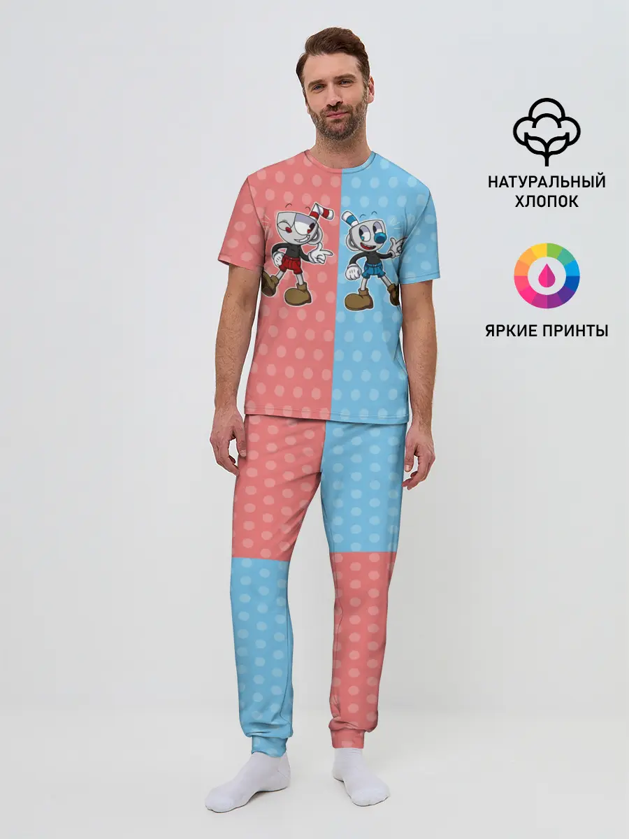 Мужская пижама с брюками / caphead