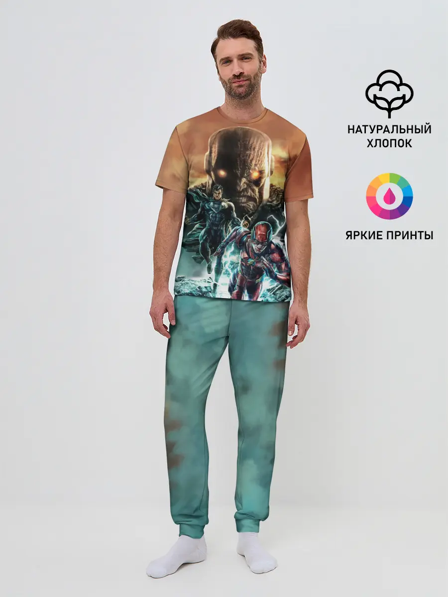 Мужская пижама с брюками / The Flash, Superman V Darkseid