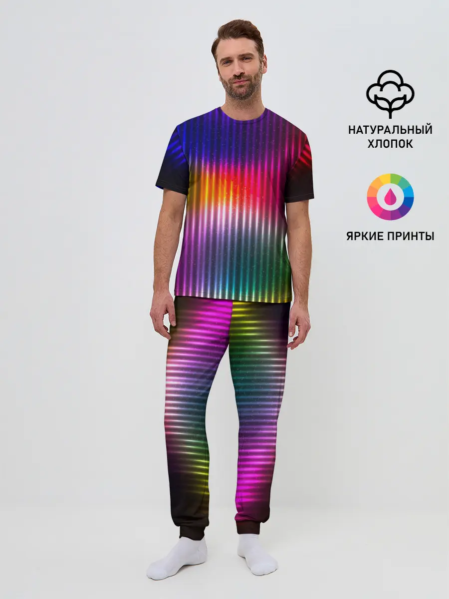 Мужская пижама с брюками / SPECTR