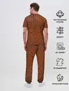 Мужская пижама с брюками / Ржавые Соты