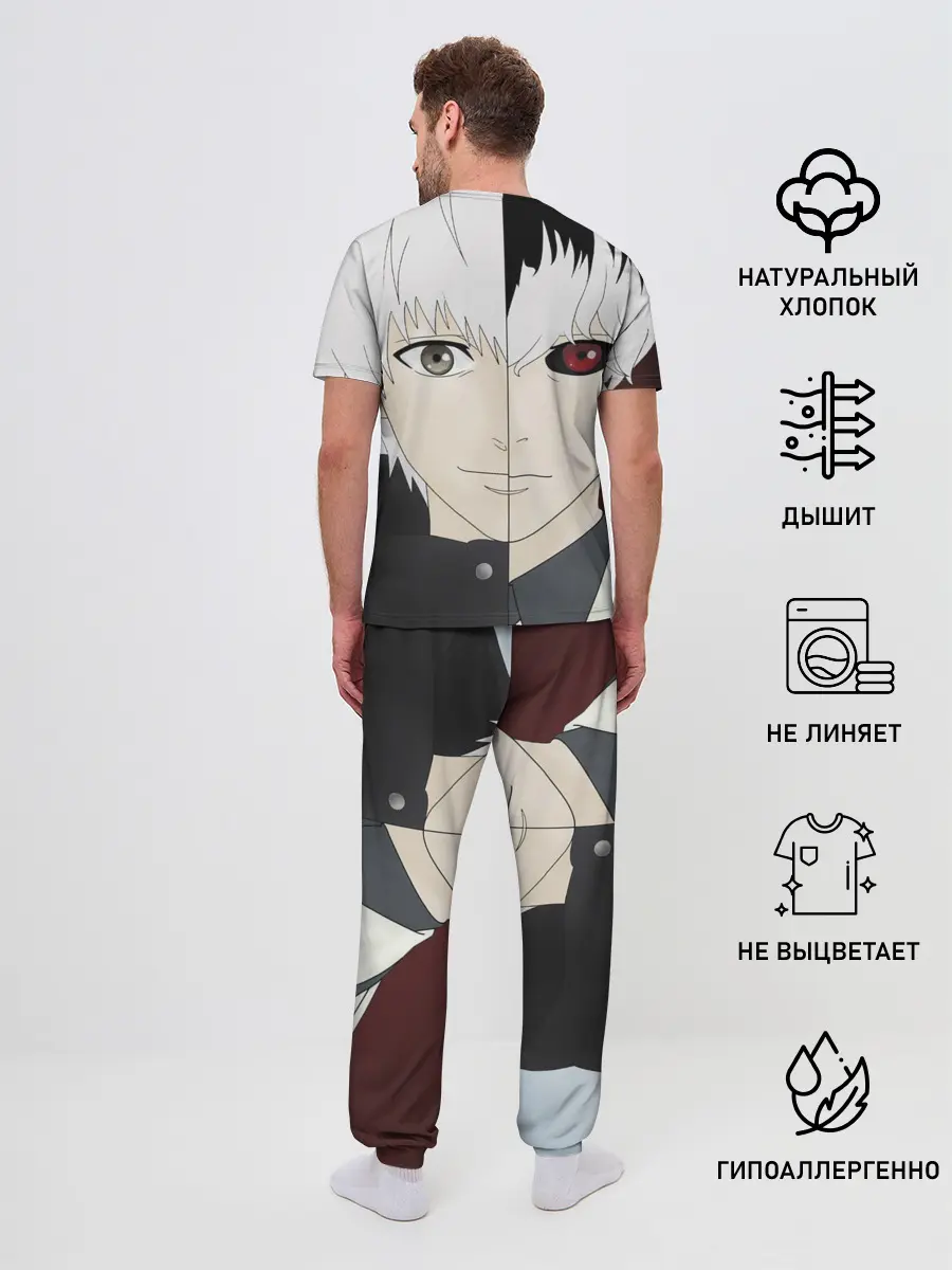 Мужская пижама с брюками / Сасаки Кен