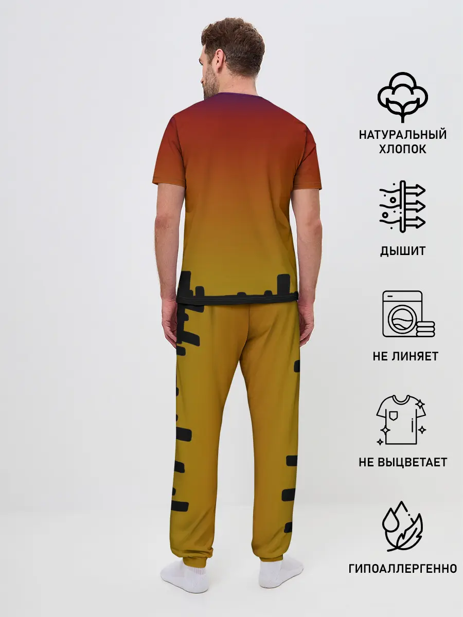 Мужская пижама с брюками / СИРЕНОГОЛОВЫЙ | МОНСТР