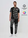 Мужская пижама с брюками / Mandala