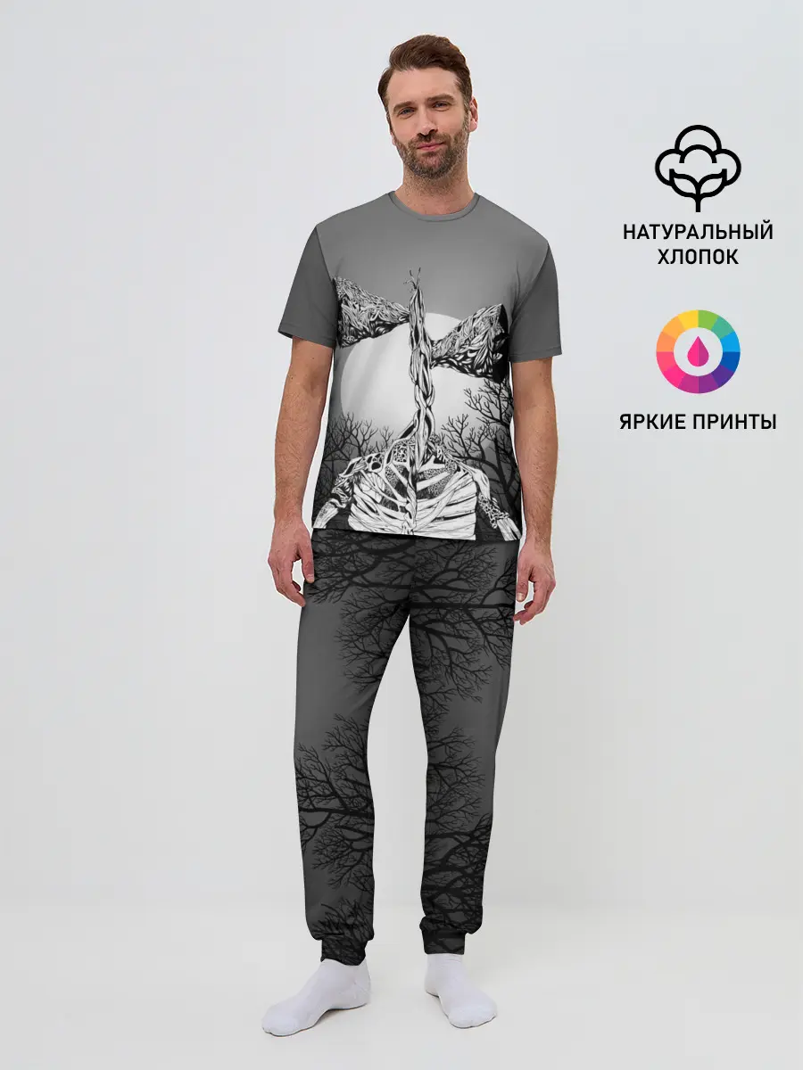 Мужская пижама с брюками / СИРЕНОГОЛОВЫЙ