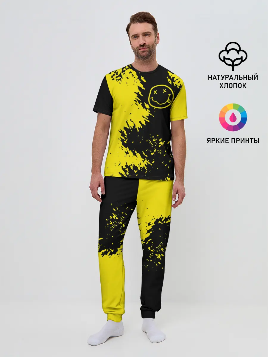 Мужская пижама с брюками / NIRVANA.
