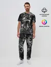 Мужская пижама с брюками / Волчья пасть