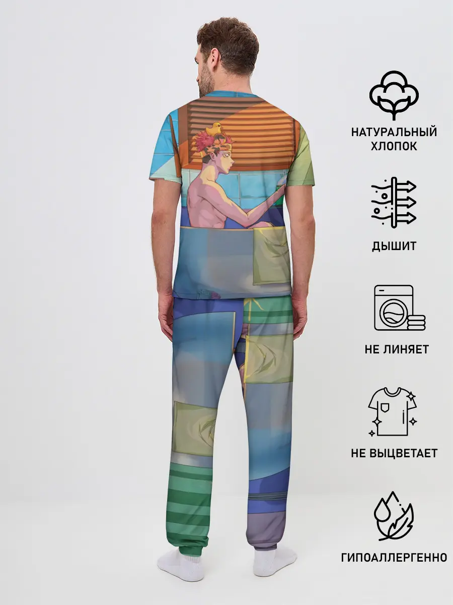 Мужская пижама с брюками / Магическая Битва