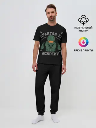 Мужская пижама с брюками / Spartan - 2 Academy