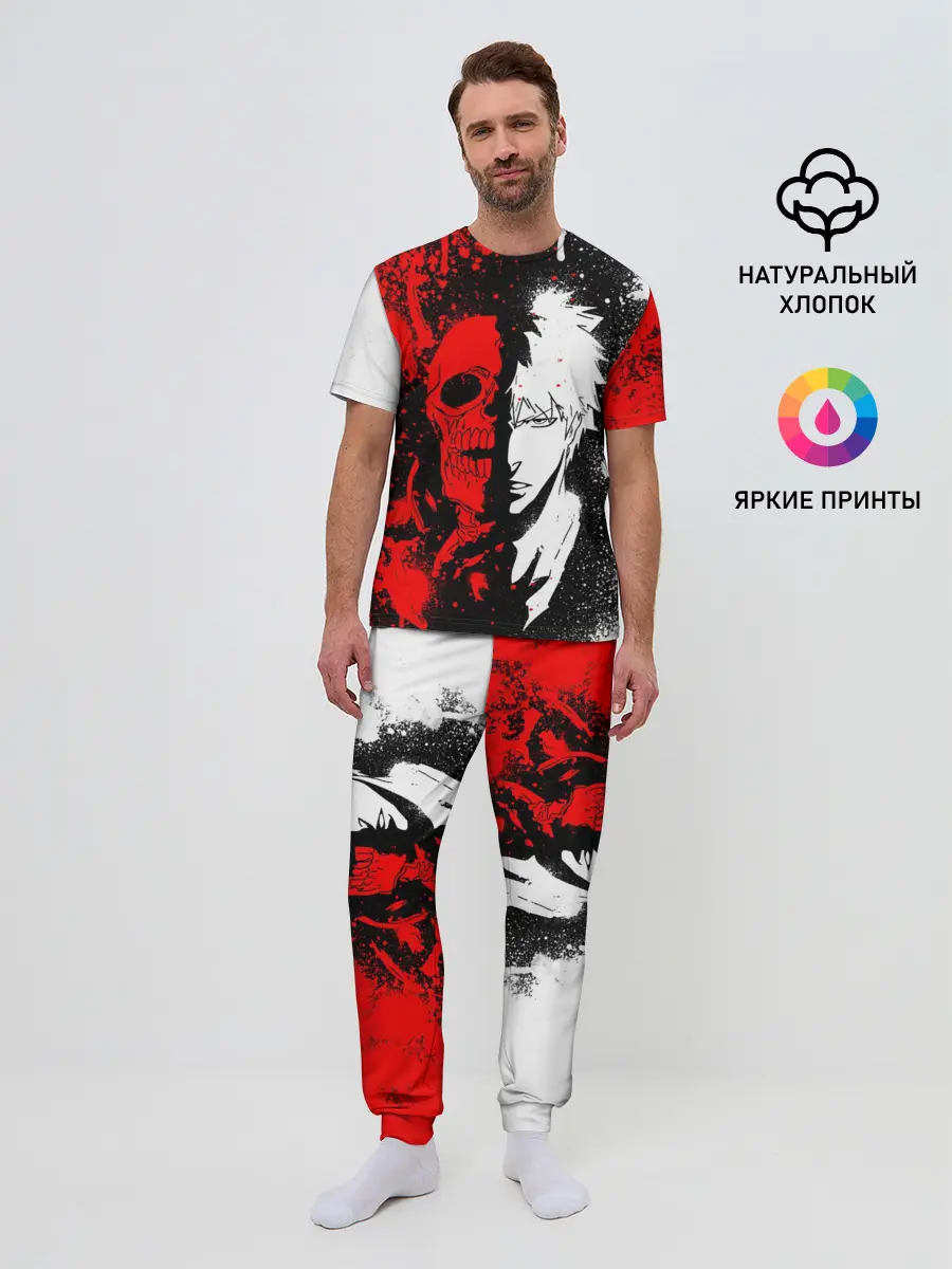 Мужская пижама с брюками / ИЧИГО БЛИЧ | ICHIGO BLEACH