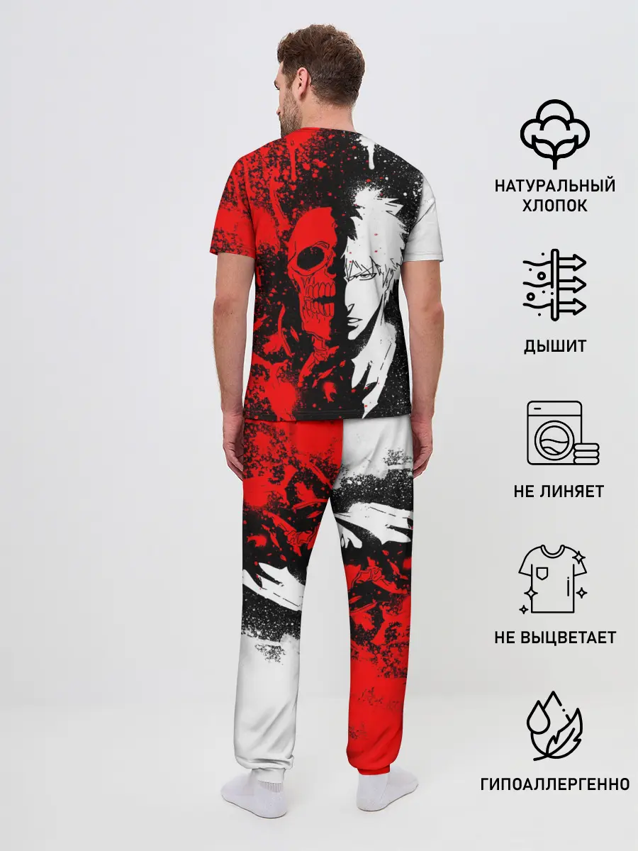 Мужская пижама с брюками / ИЧИГО БЛИЧ | ICHIGO BLEACH