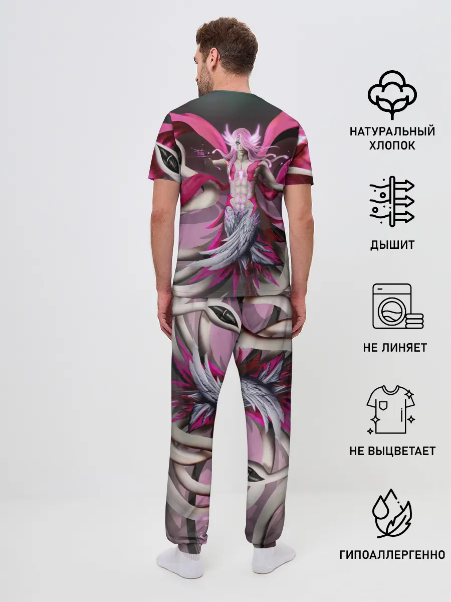 Мужская пижама с брюками / Bleach Aurora Archangel Art