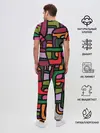 Мужская пижама с брюками / Ретро