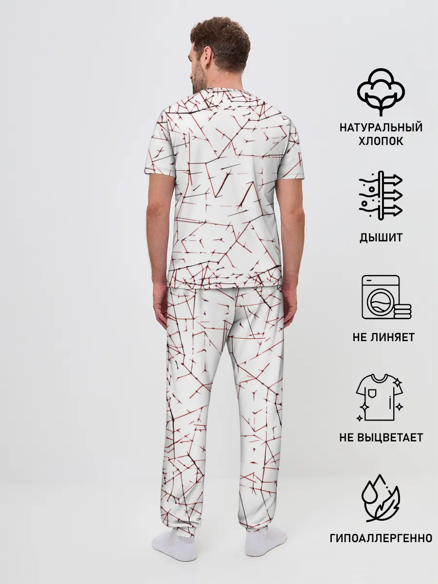 Мужская пижама с брюками / tokyo - ghoul