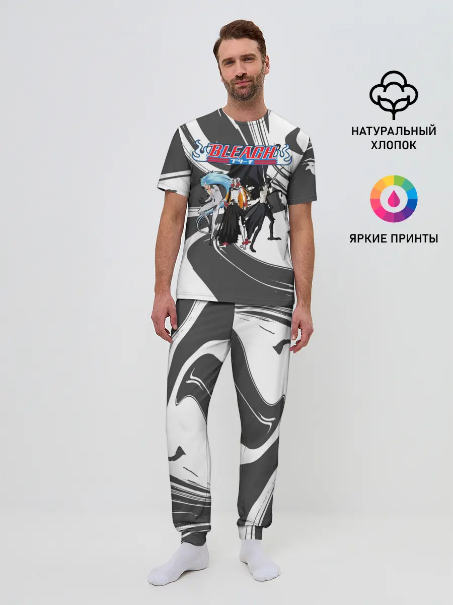 Мужская пижама с брюками / Блич Манга