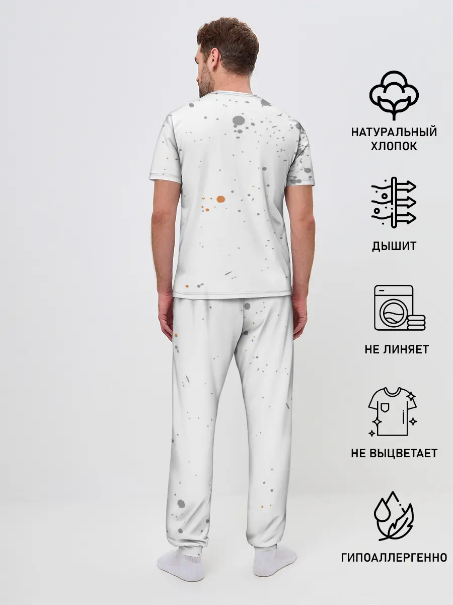 Мужская пижама с брюками / Nezuko Kamado Kimetsu no Yaiba