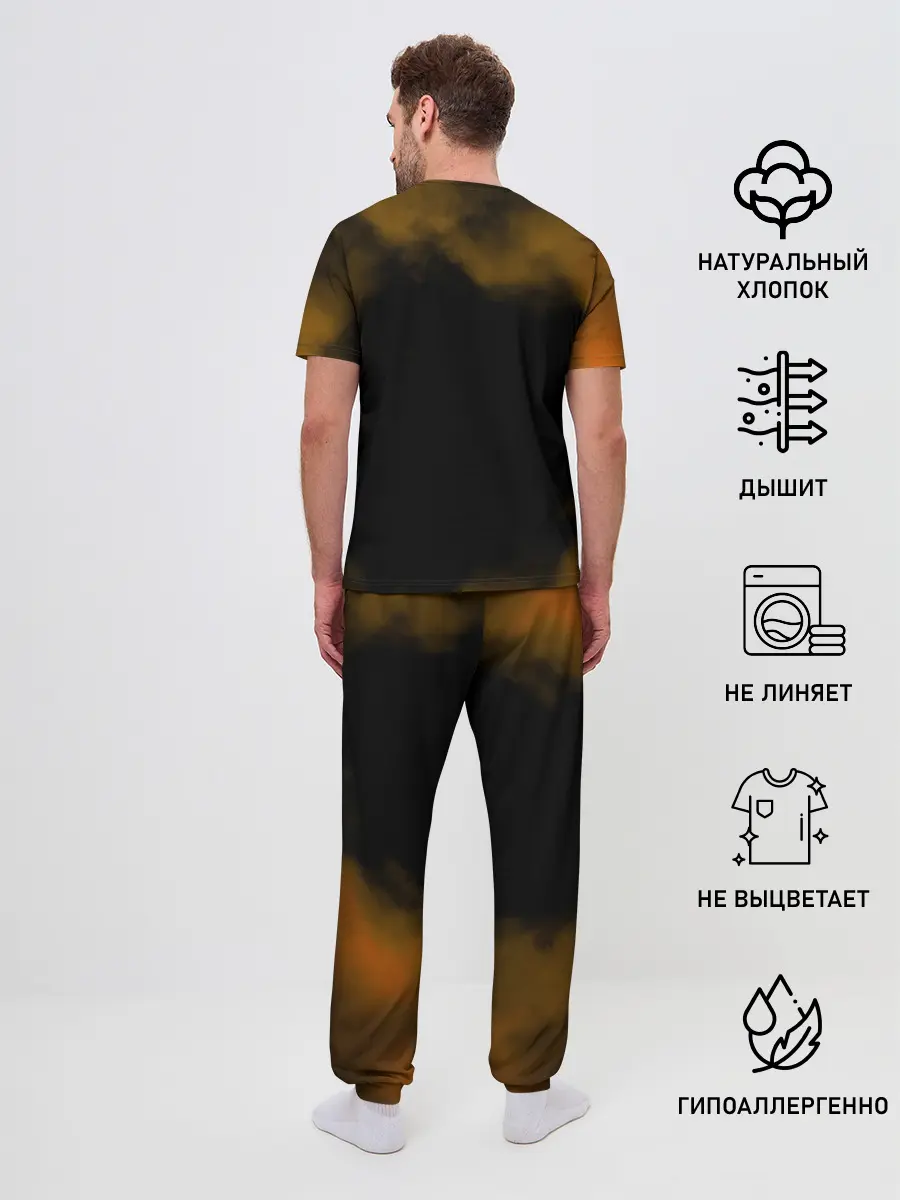 Мужская пижама с брюками / ГЕРОИ Клинок, рассекающий демонов