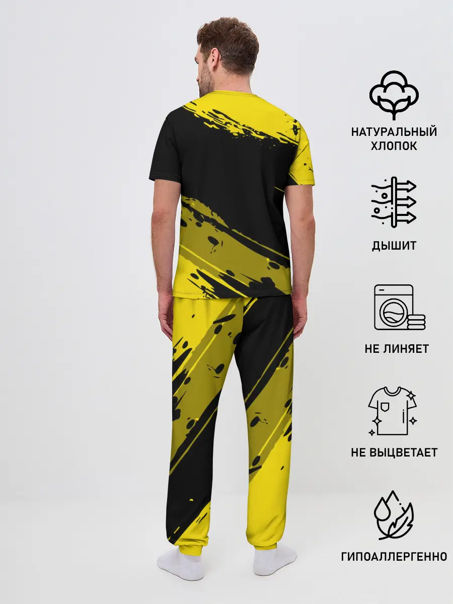 Мужская пижама с брюками / Танджиро Камадо Kimetsu no Yaiba