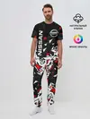 Мужская пижама с брюками / NISSAN / НИССАН / ОСКОЛКИ