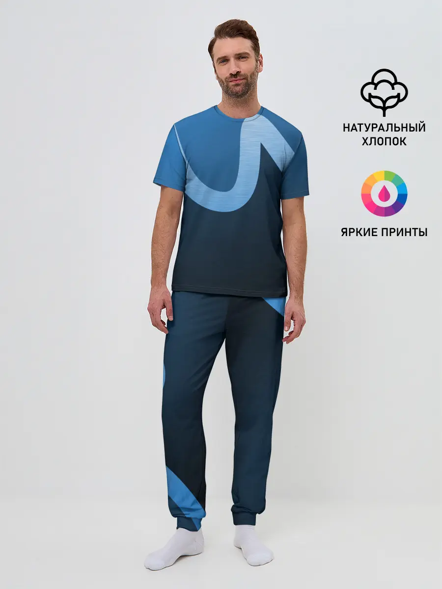 Мужская пижама с брюками / WAVE