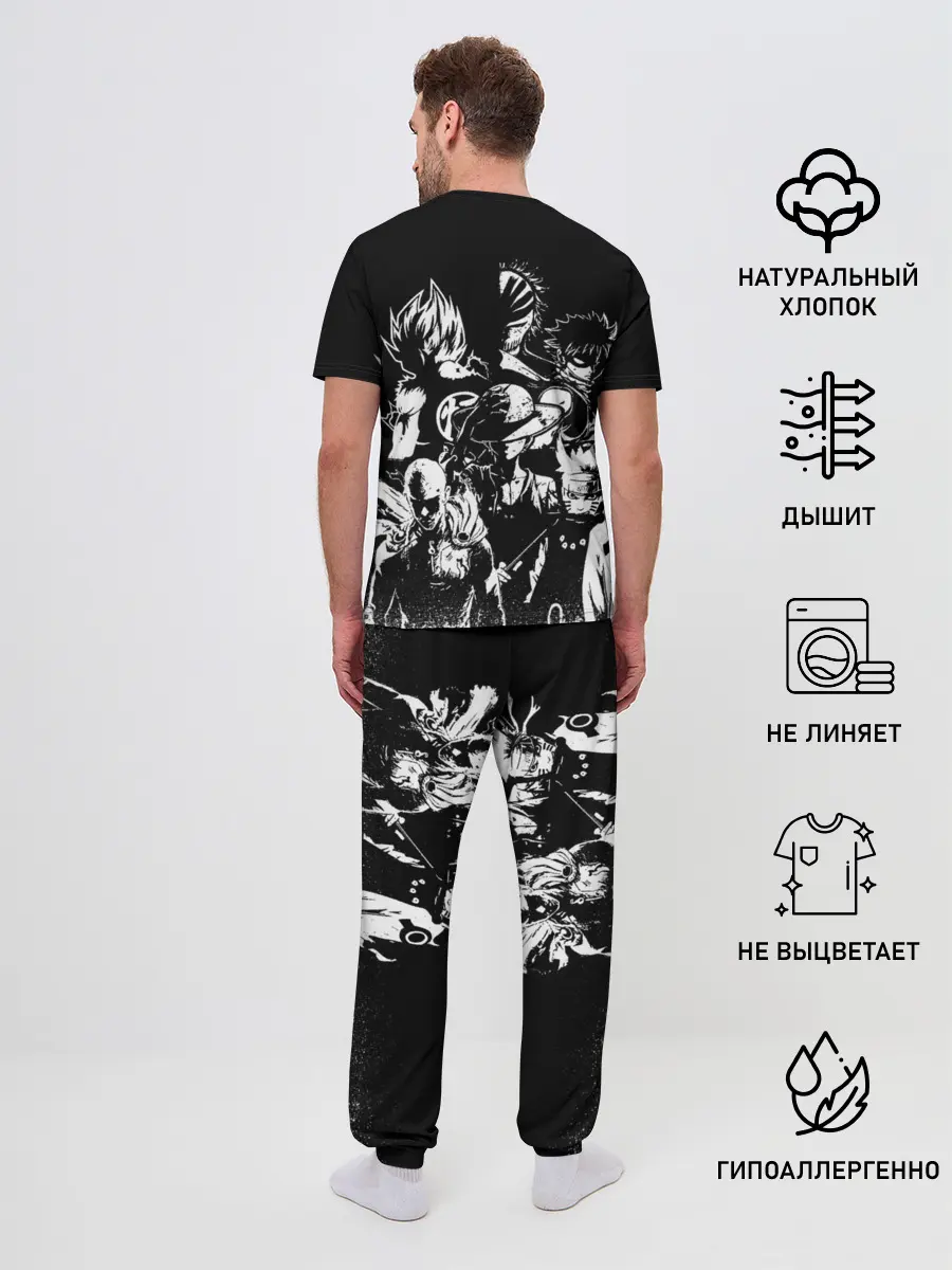 Мужская пижама с брюками / ГЛАВНЫЕ ГЕРОИ АНИМЕ