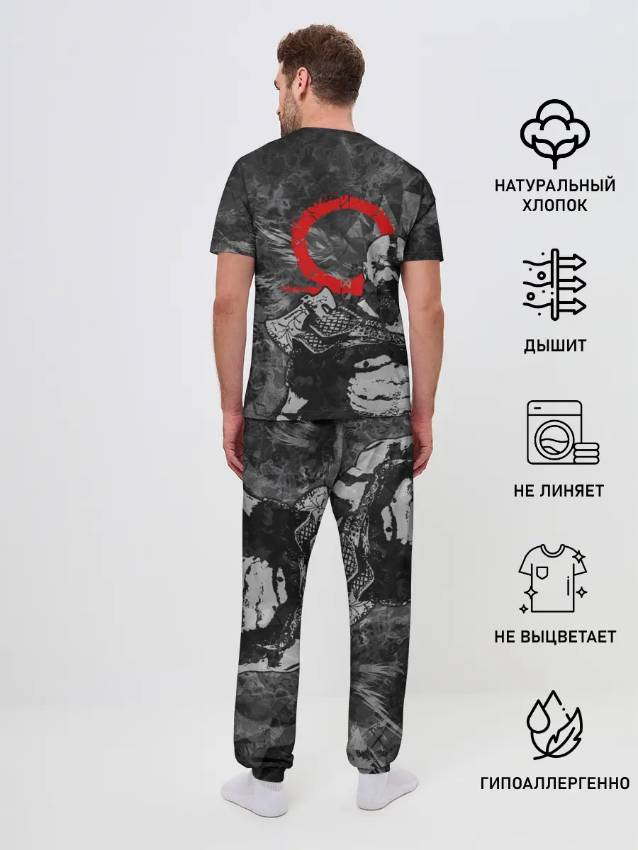 Мужская пижама с брюками / GOD OF WAR : KRATOS