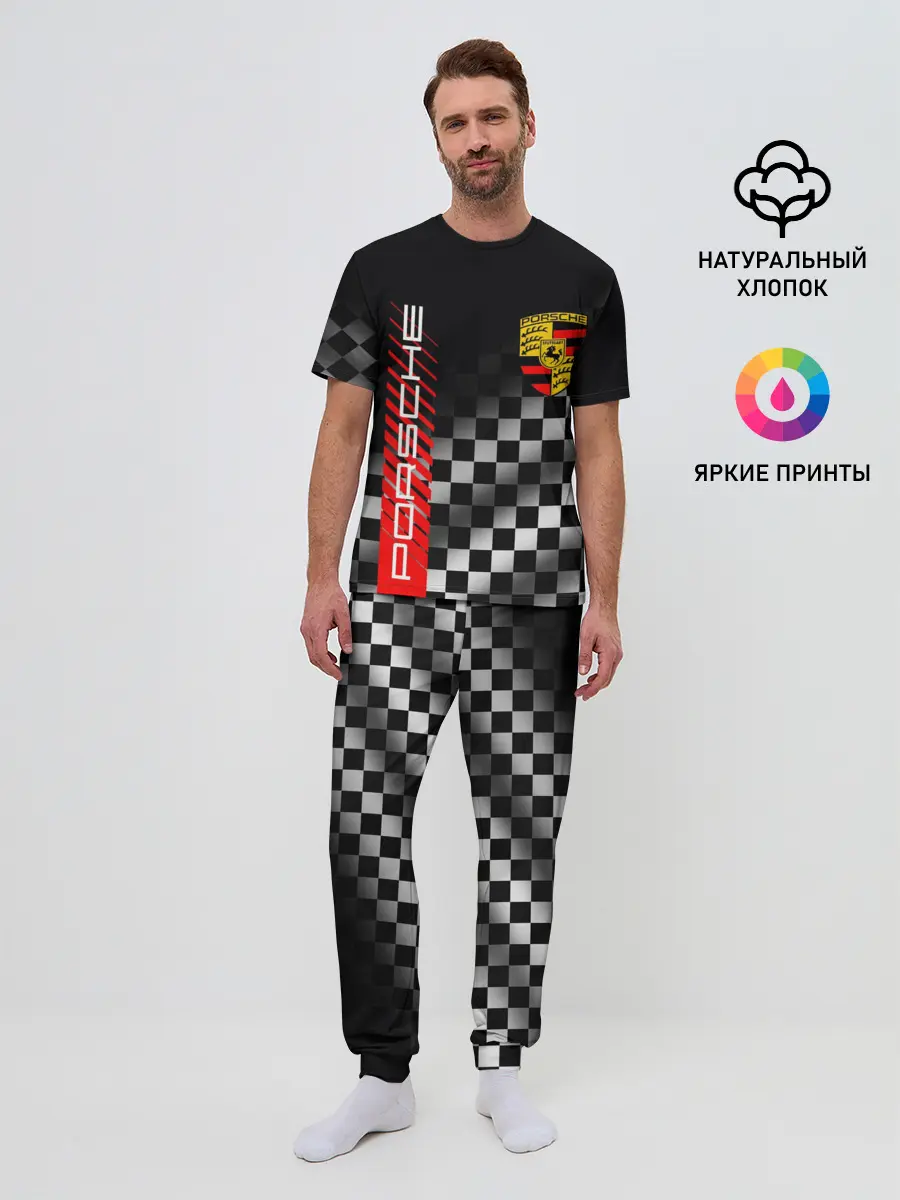 Мужская пижама с брюками / PORSCHE / ПОРШЕ / ФИНИШ