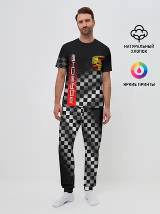 Мужская пижама с брюками / PORSCHE / ПОРШЕ / ФИНИШ