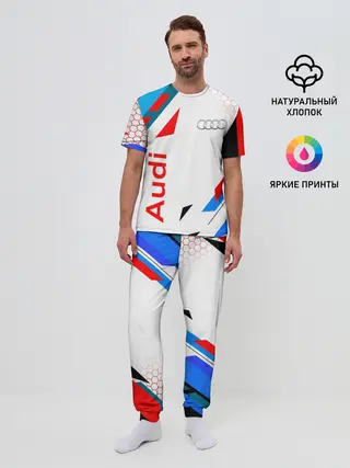 Мужская пижама с брюками / AUDI / АУДИ / SPORT