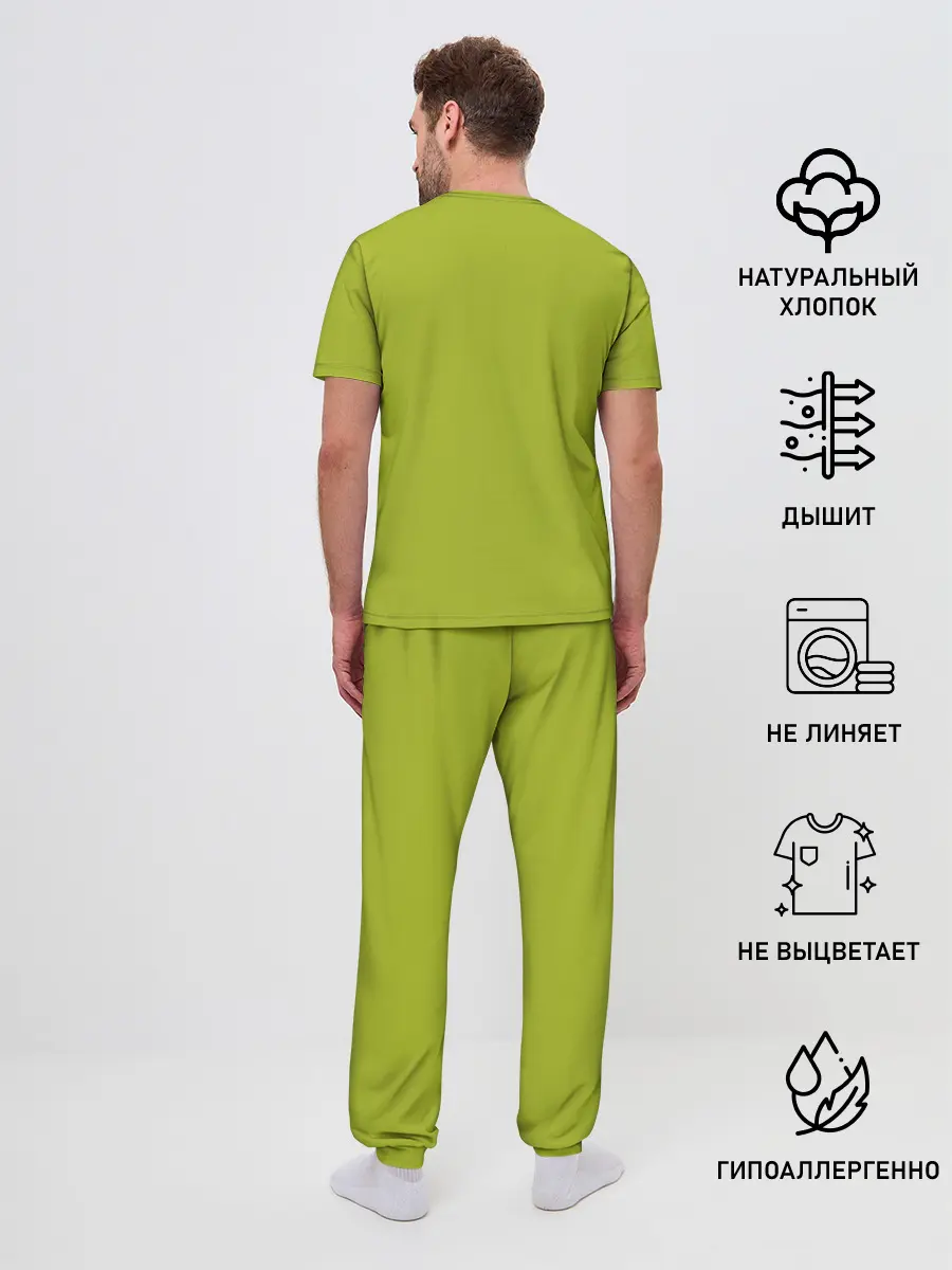 Мужская пижама с брюками / Шрек/Shrek