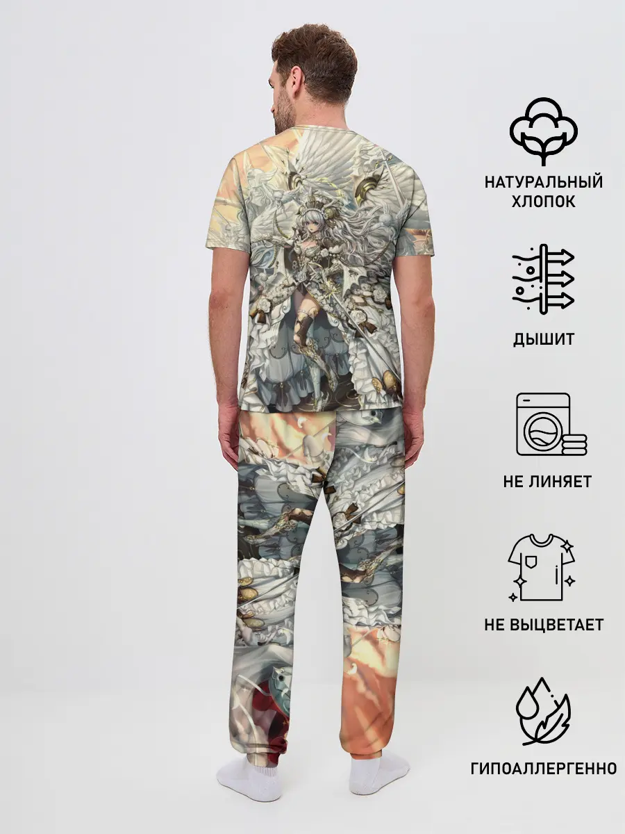 Мужская пижама с брюками / Anime angel
