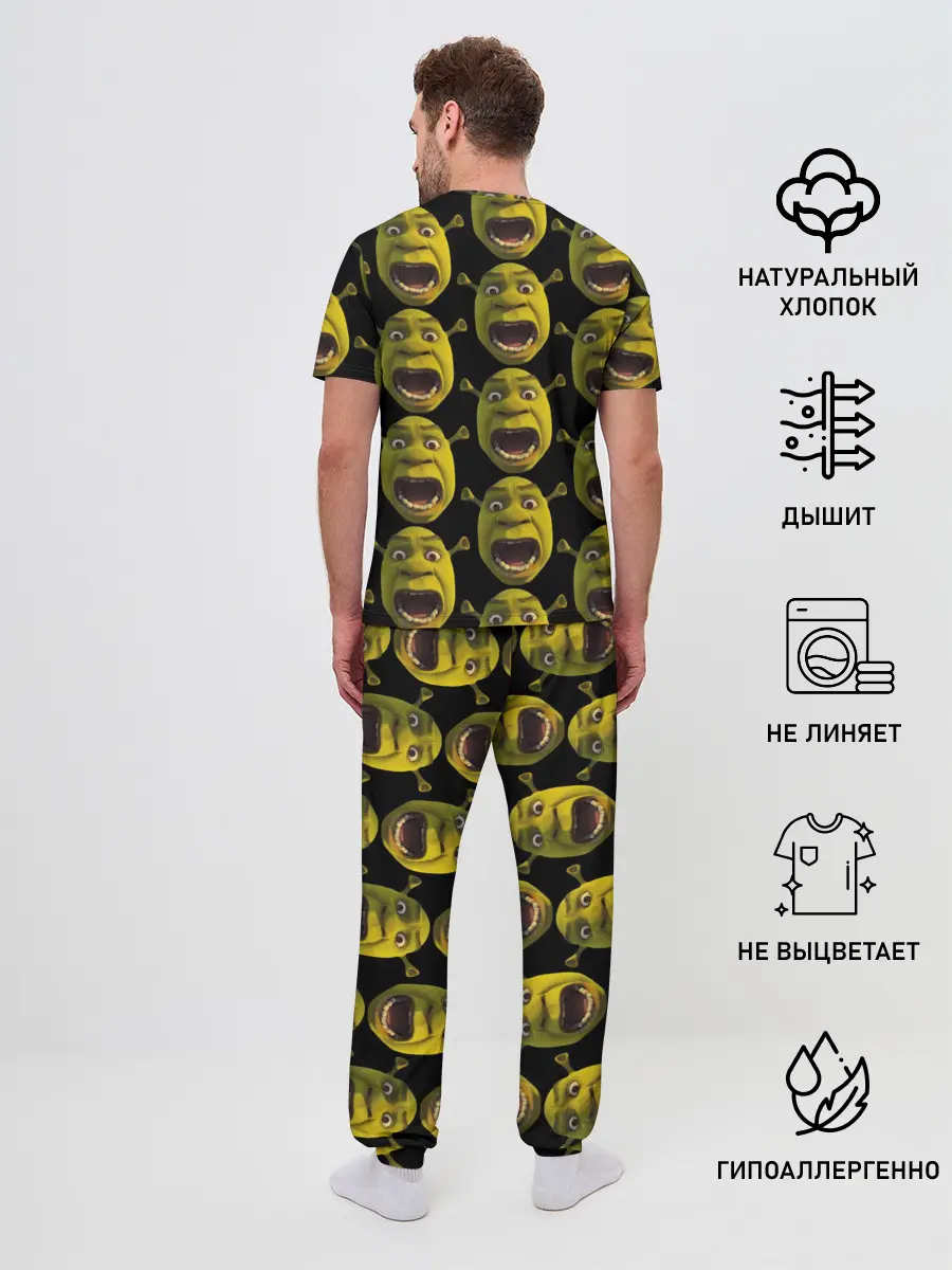 Мужская пижама с брюками / ШРЕК НАВСЕГДА