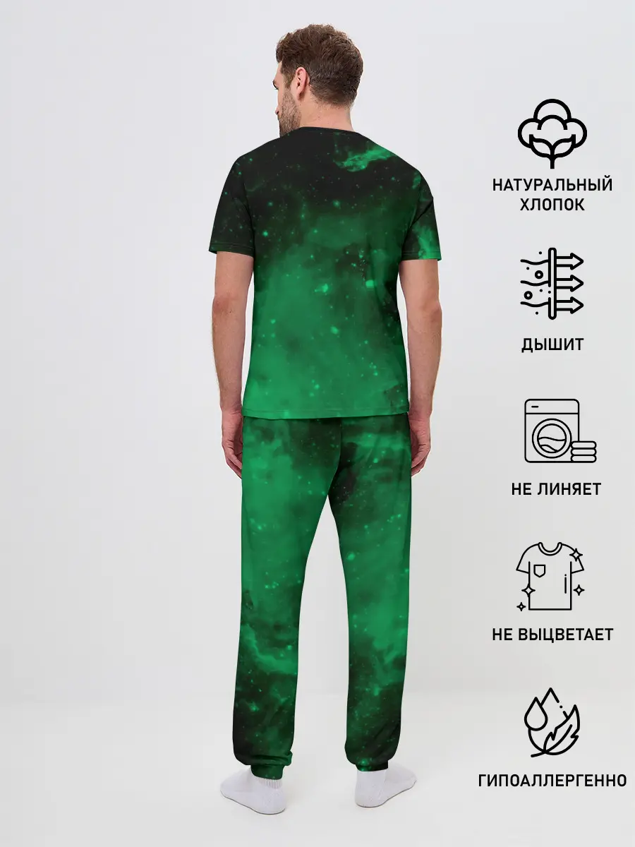 Мужская пижама с брюками / Танджиро Камадо Kimetsu no Yaiba