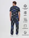 Мужская пижама с брюками / HYUNDAI / ХЕНДАЙ / 3D ПЛИТЫ