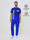 Мужская пижама с брюками / HYUNDAI / ХЕНДАЙ / BLUE STYLE