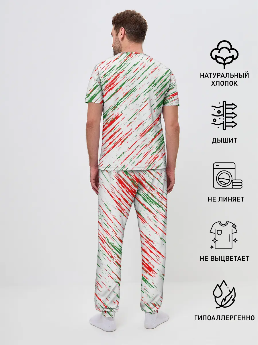 Мужская пижама с брюками / Сборная Нигерии
