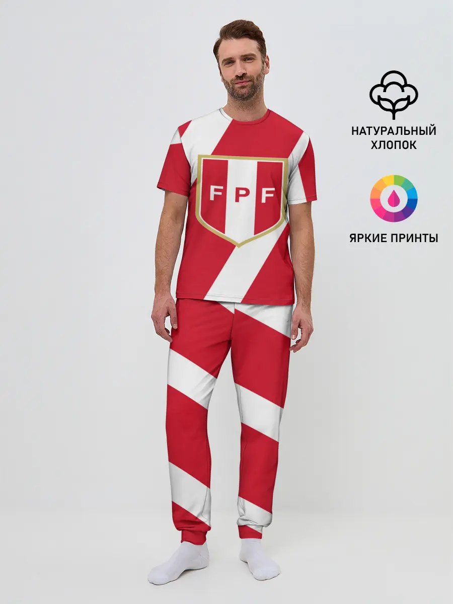 Мужская пижама с брюками / Сборная Перу