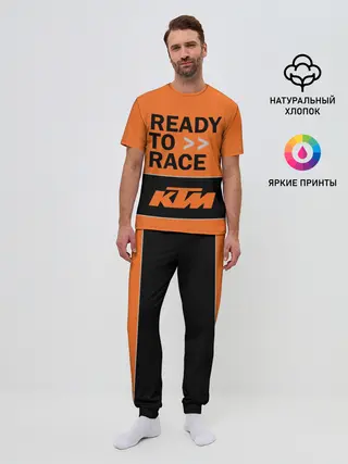 Мужская пижама с брюками / KTM | READY TO RACE