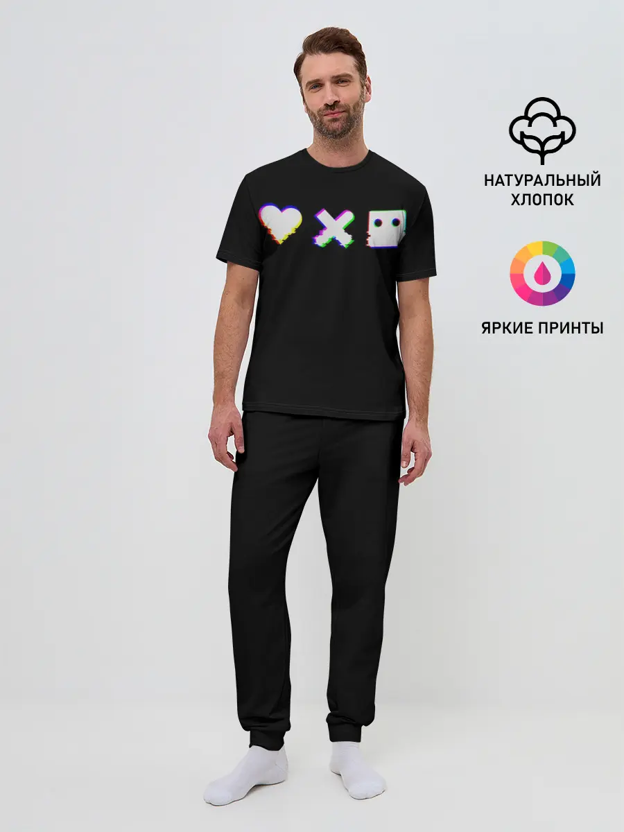 Мужская пижама с брюками / Love Death and Robots