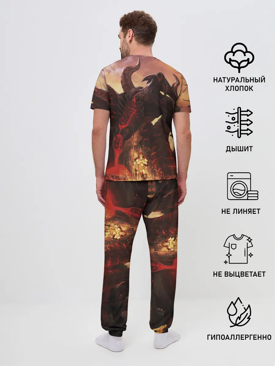 Мужская пижама с брюками / Path of Exile