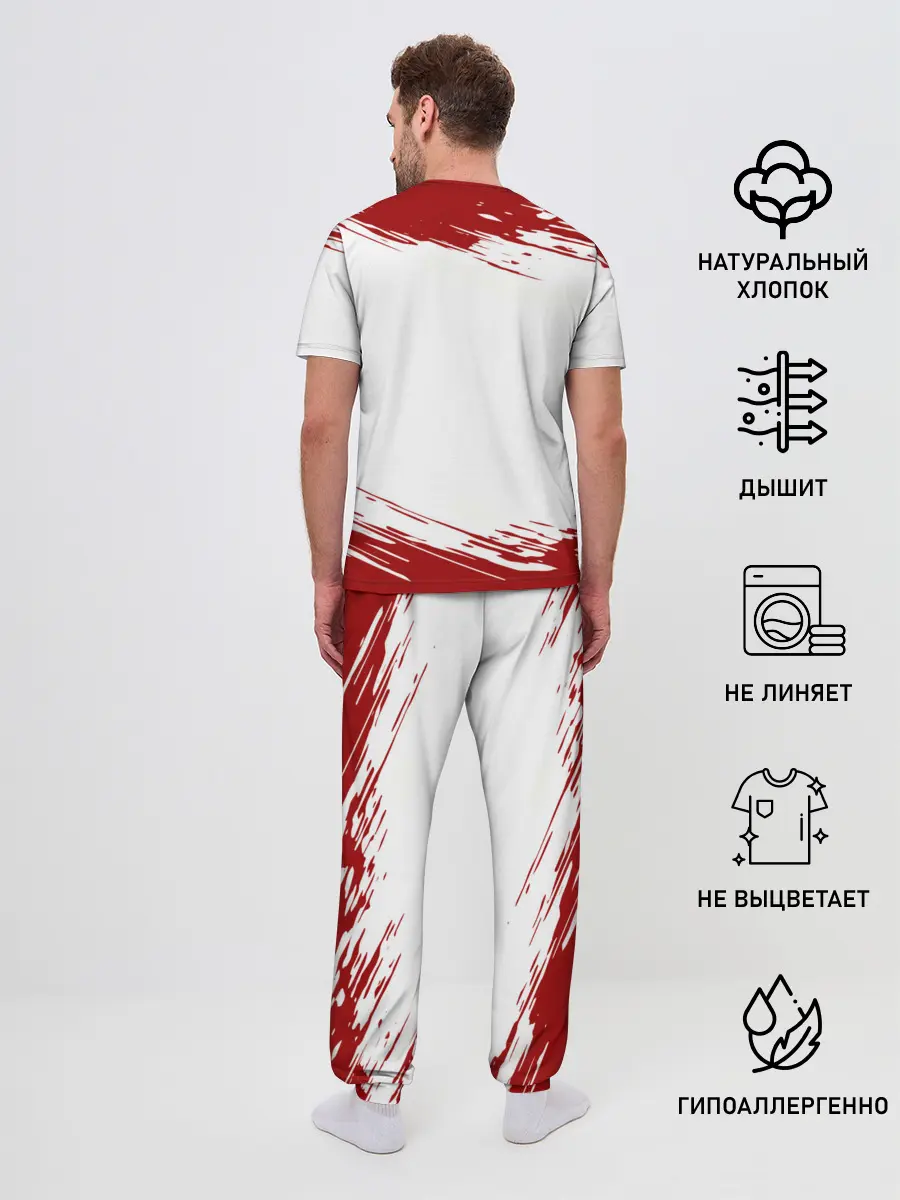 Мужская пижама с брюками / Пять героев Kimetsu no Yaiba