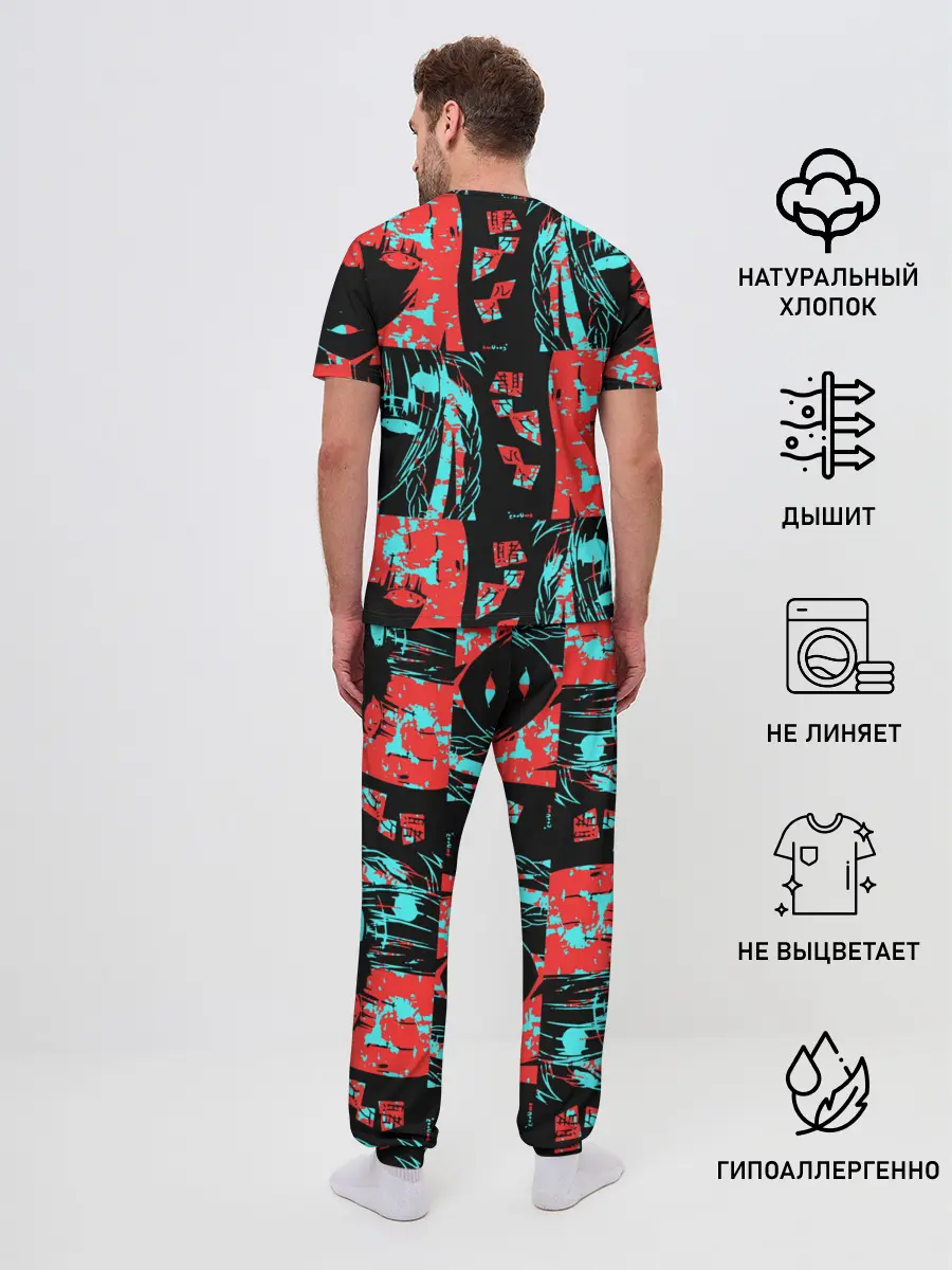 Мужская пижама с брюками / Kakegurui Безумный азарт