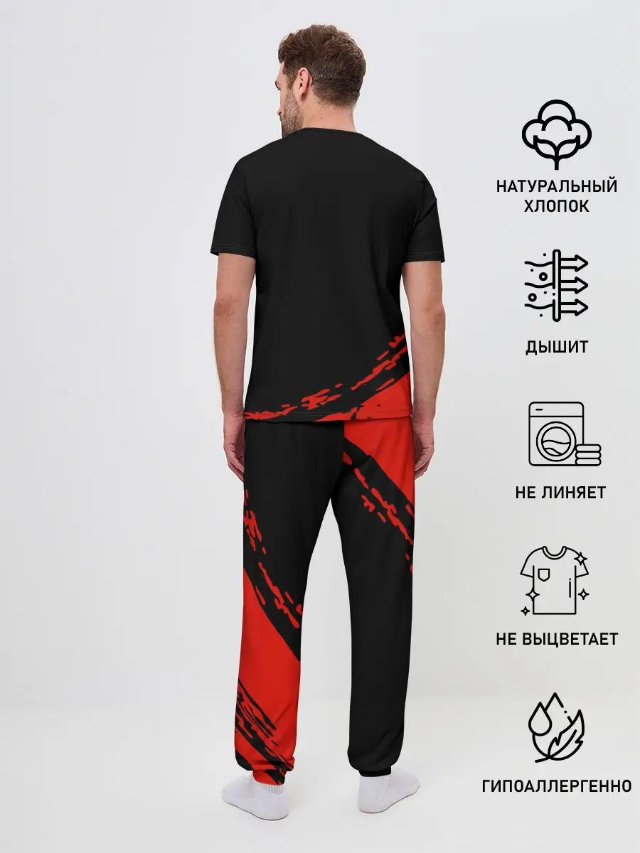 Мужская пижама с брюками / Незуко Камадо Kimetsu no Yaiba