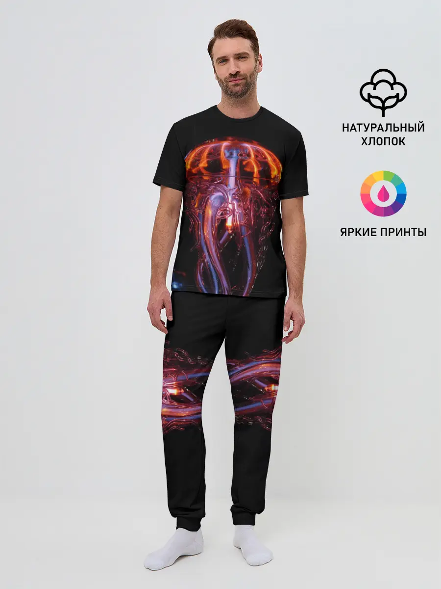 Мужская пижама с брюками / Медуза | Jellyfish