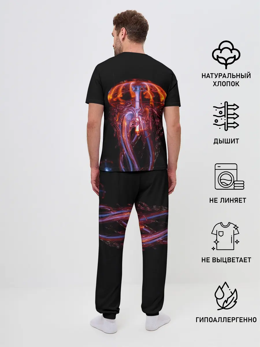 Мужская пижама с брюками / Медуза | Jellyfish